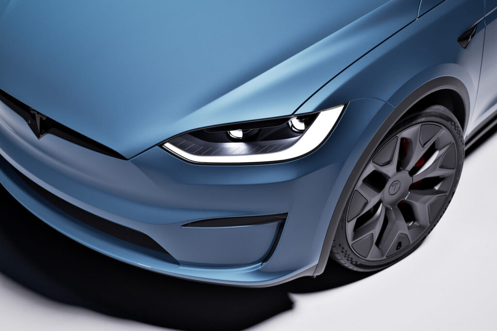 Tesla Color Ppf: Durability, Protection, And Style In Tracy Tracy, Ca | Model X New Exterior Carousel Slide 2 Headlights Desktop